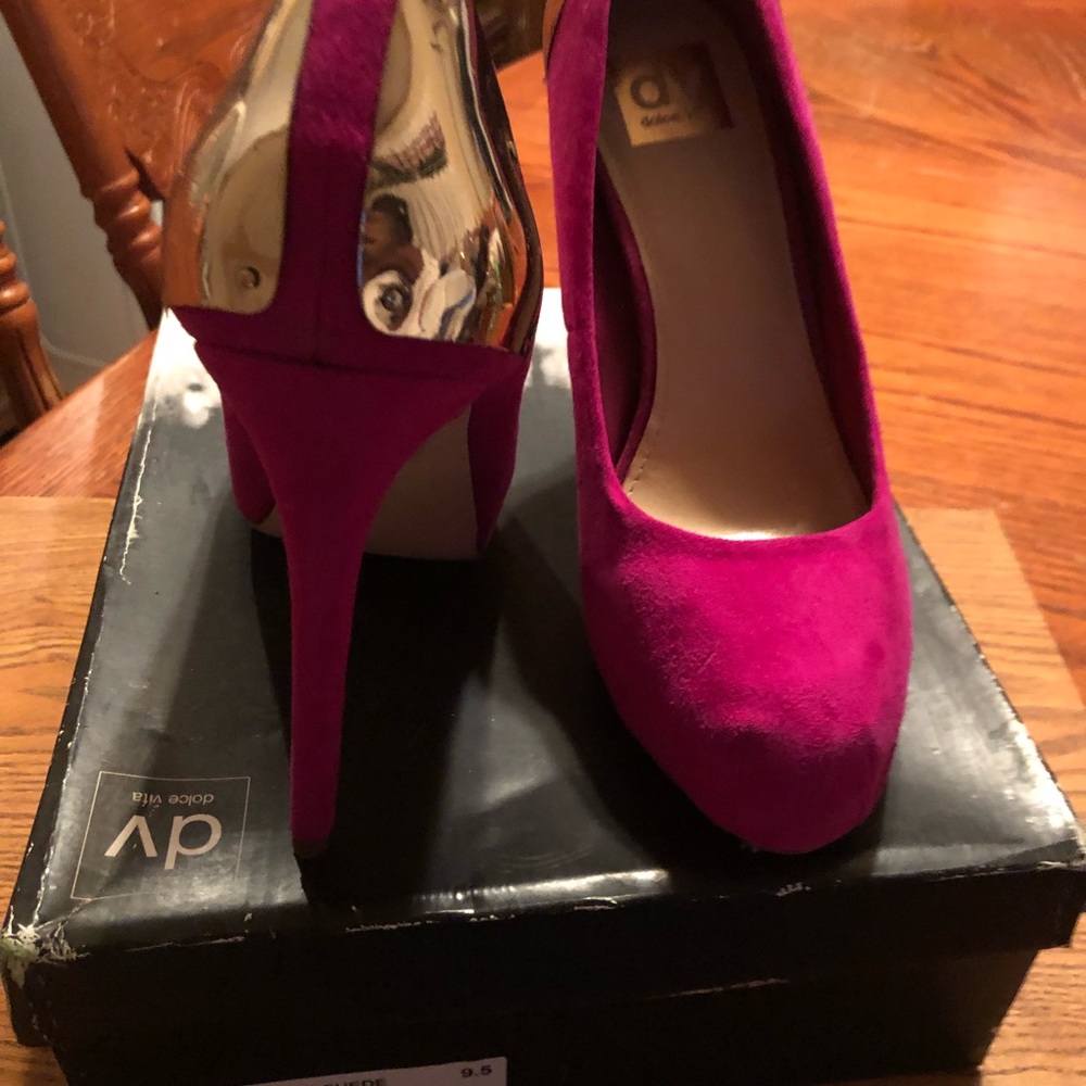 Fuchsia pumps - Picture 5 of 6